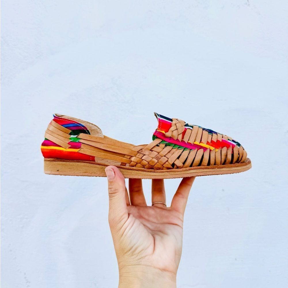 Handmade Rainbow Classic Huaraches - Picture 4 of 6